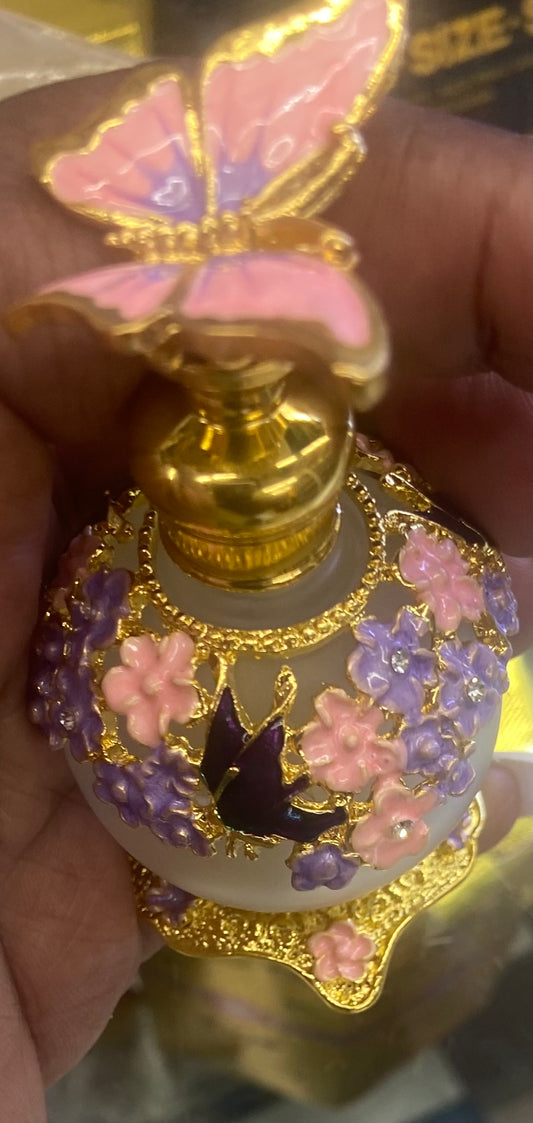 Fancy Oil Bottle (empty)