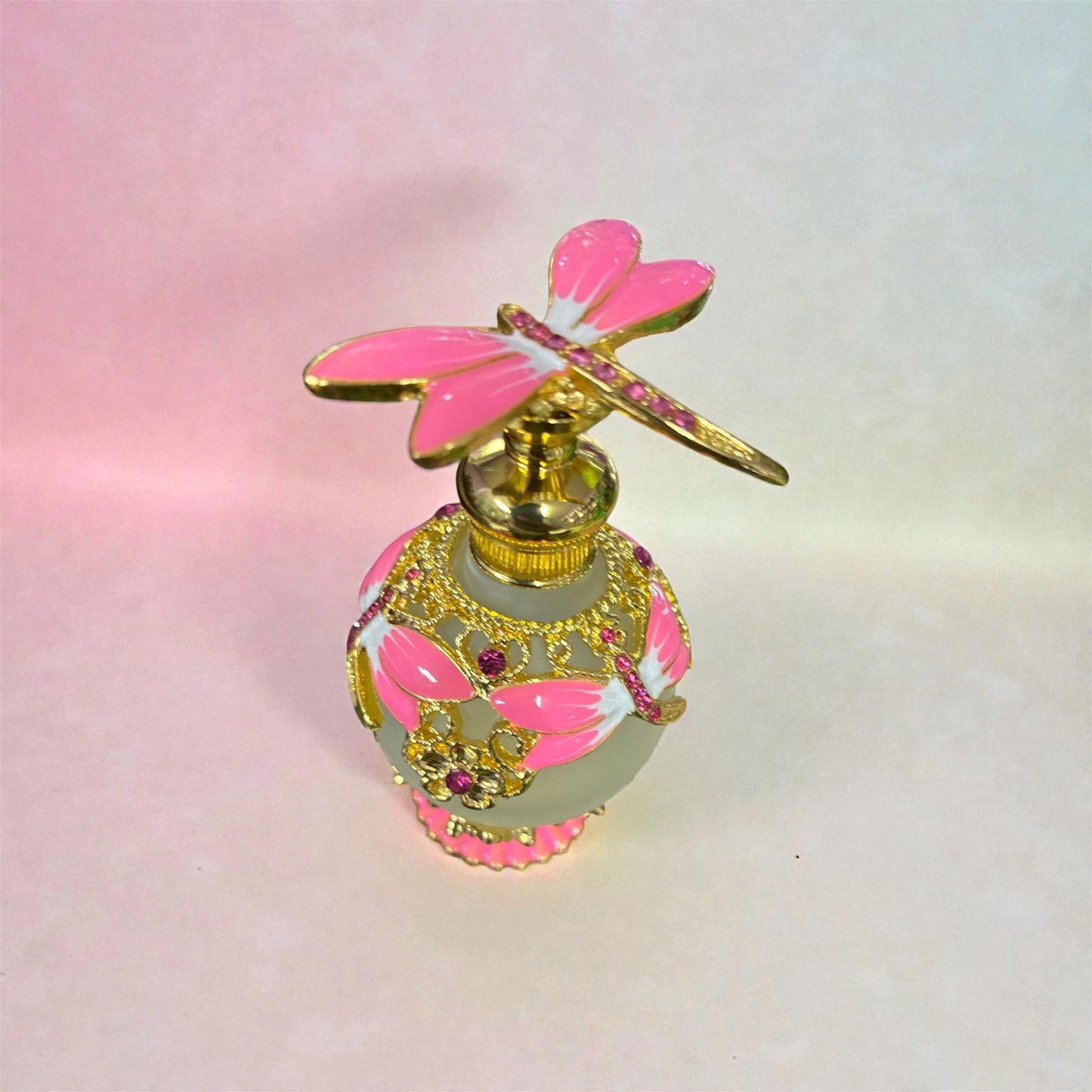 Fancy oil bottle empty