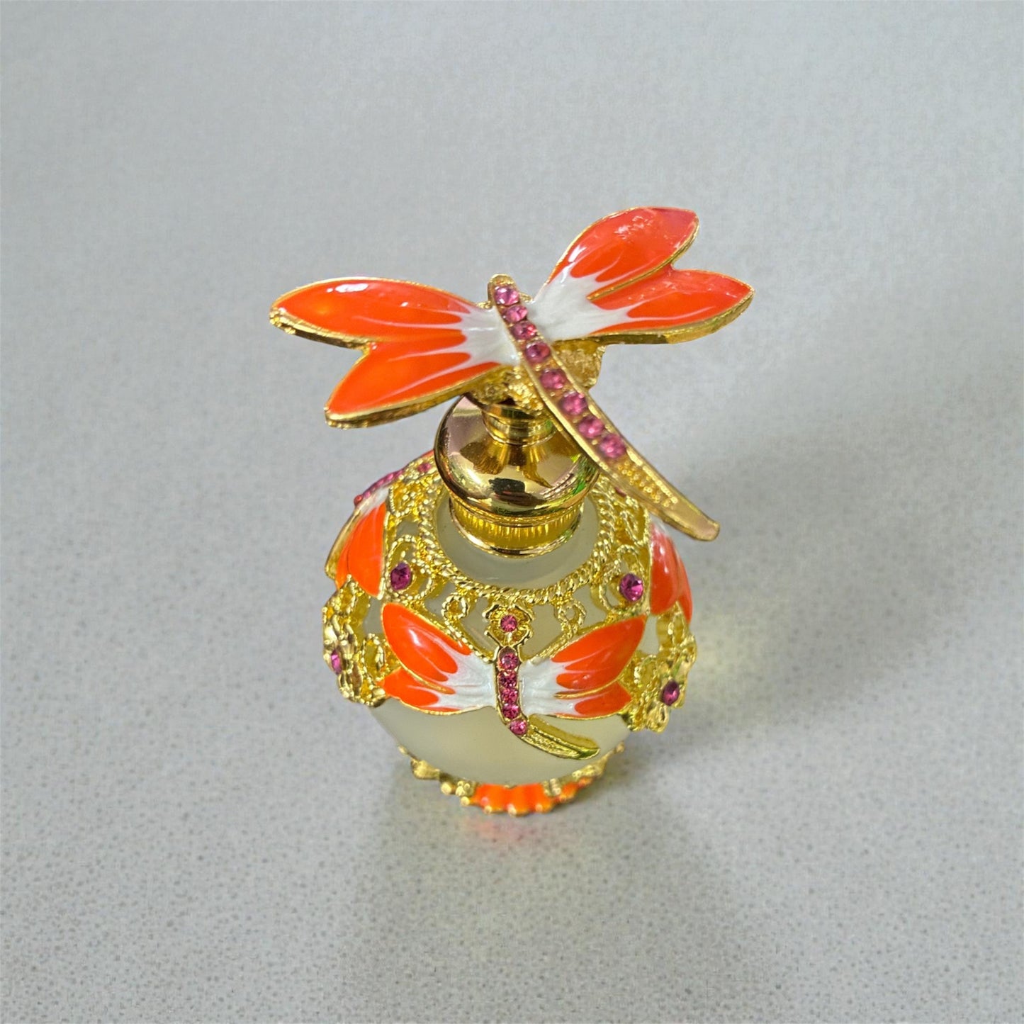 Fancy oil bottle empty