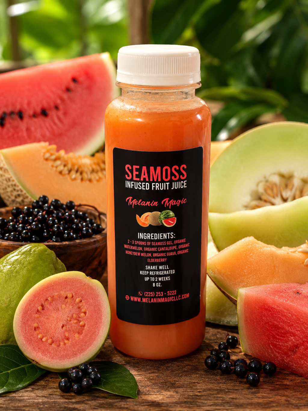 Hydration Sea Moss Infused Fruit Juice