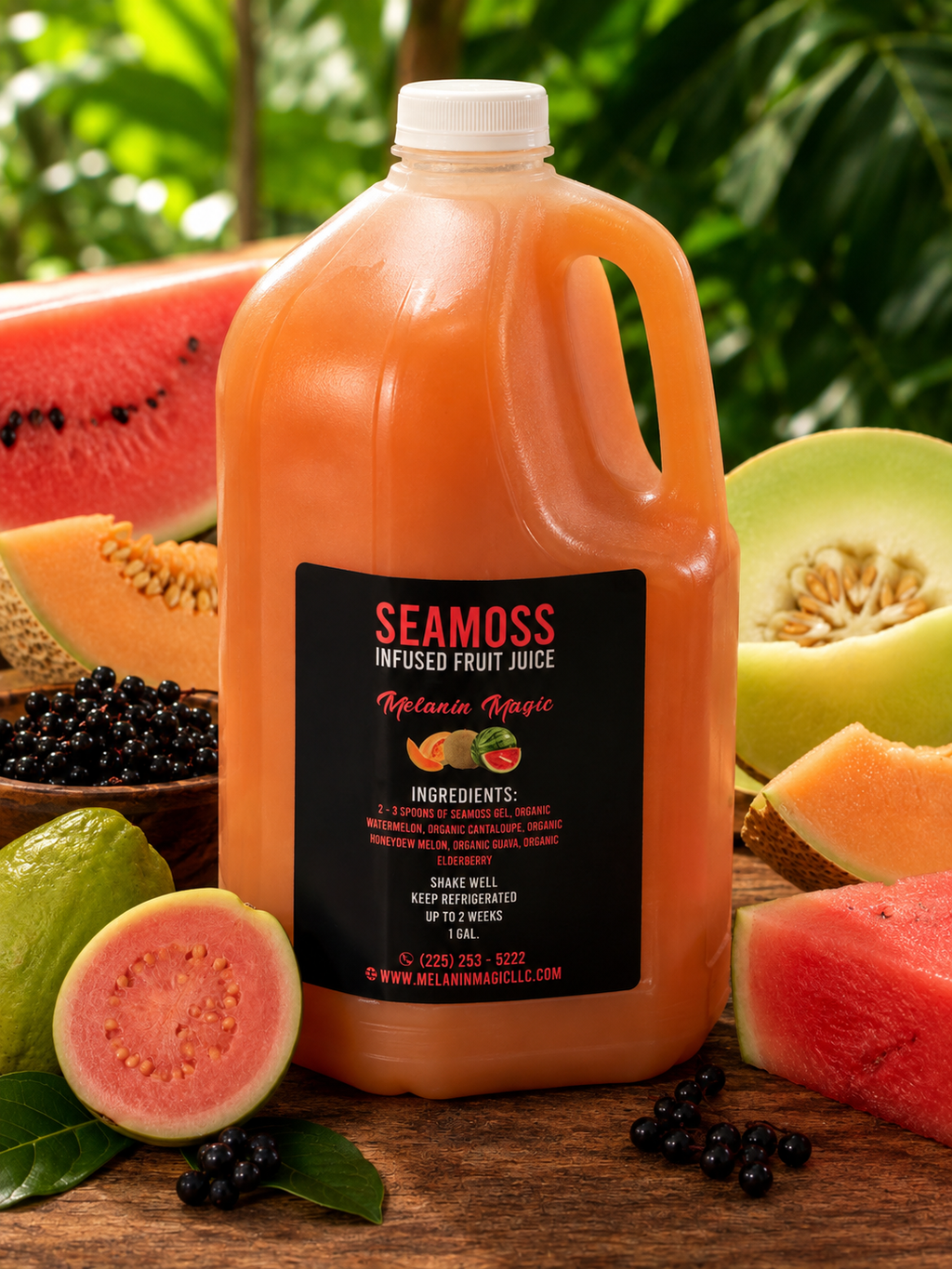 Hydration Sea Moss Infused Fruit Juice