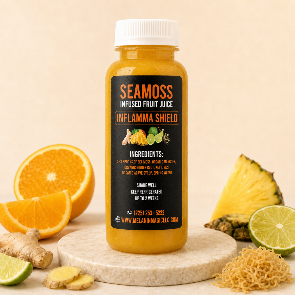 Sea Moss Infused Fruit Drink (INFLAMMA SHIELD)